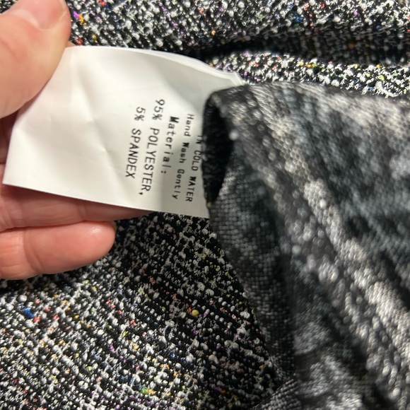 Chic Long Sleeve Gray Dress - Picture 4 of 6